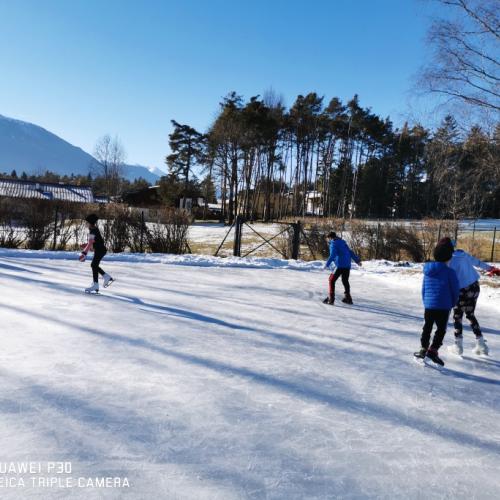 Eislaufen in Wildermieming - Bewegung und Sport 